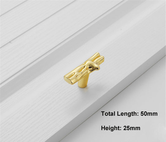 Drawer Pulls Modern T Knobs Bar Door Handles Cupboard Kitchen Cabinet Dresser Long Pull Hardware Gold Silver Black Bronze