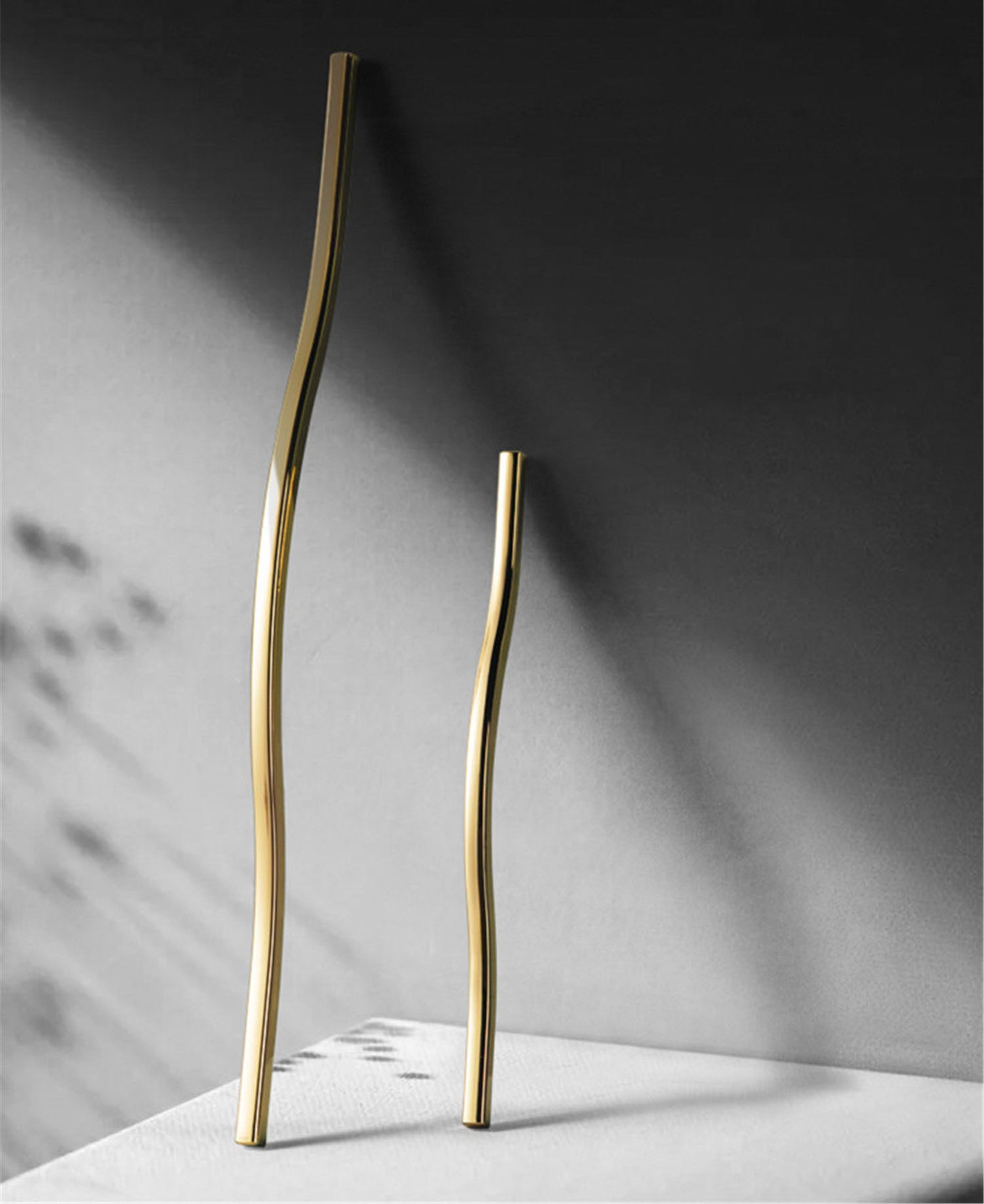 Drawer Pulls Modern Curved Arch Drawer Handles Cupboard Kitchen Cabinet Dresser Door Long Pull Hardware Zinc Alloy