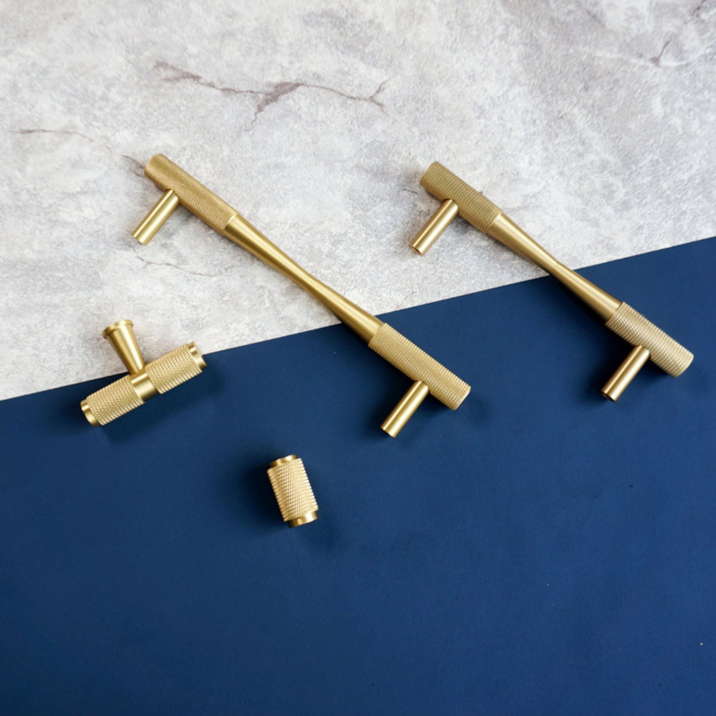 Solid Brass Drawer Pulls Modern Gold Knobs Drawer Handles Cupboard Cabinet wardrobe Dresser Pull Hardware Home Decor