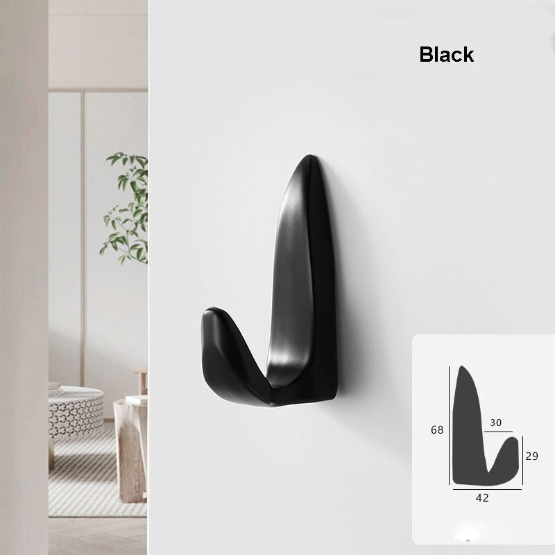 Metal Hooks Coat Wall Hook Wall-mounted Coat Hangers Racks Hooks Bathroom Towel Heavy-duty Hook Hardware