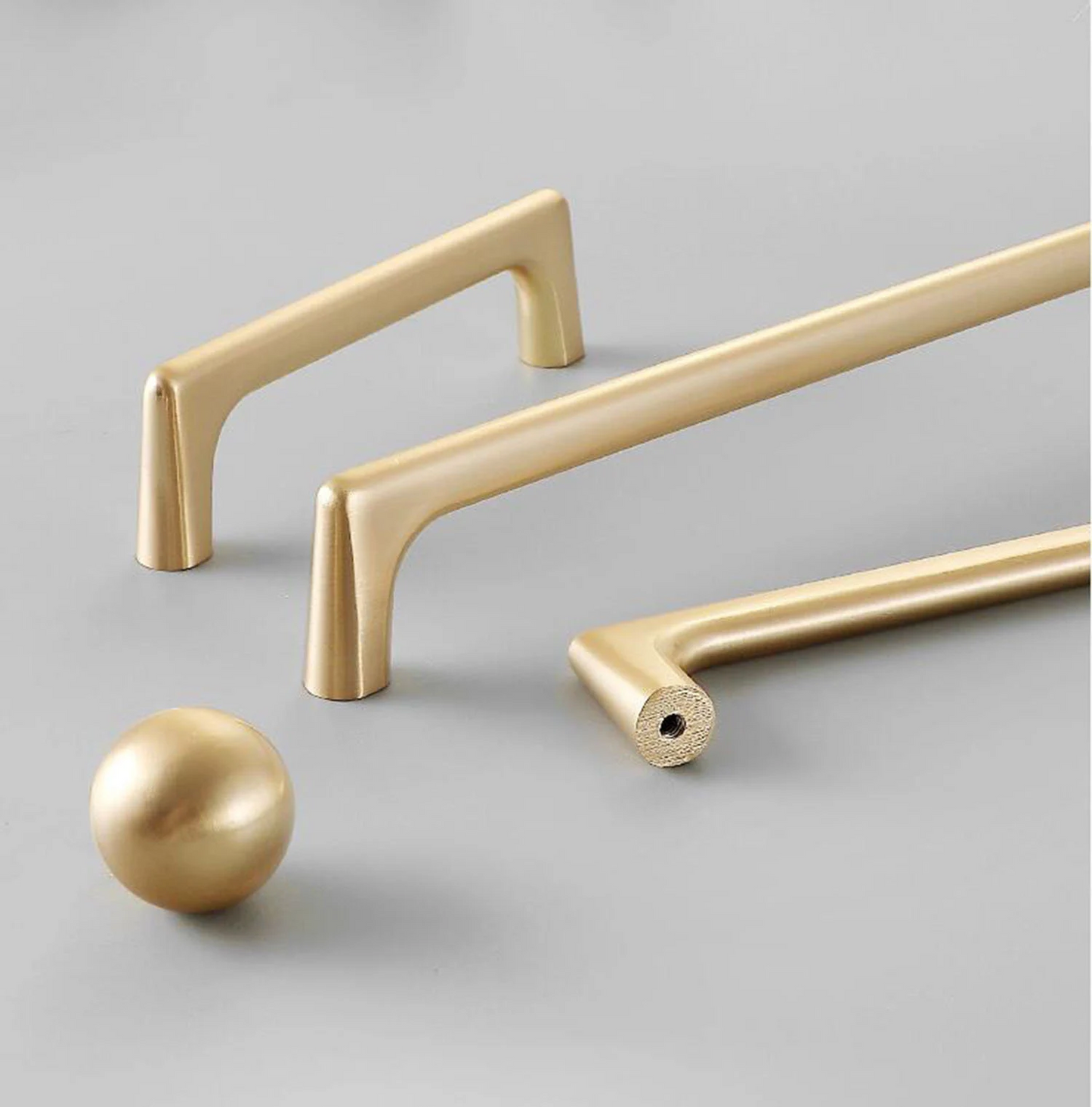 Solid Drawer Pulls Modern Knobs Bar Drawer Handles Cupboard Cabinet wardrobe Dresser Long Pull Hardware Handle Zinc Alloy