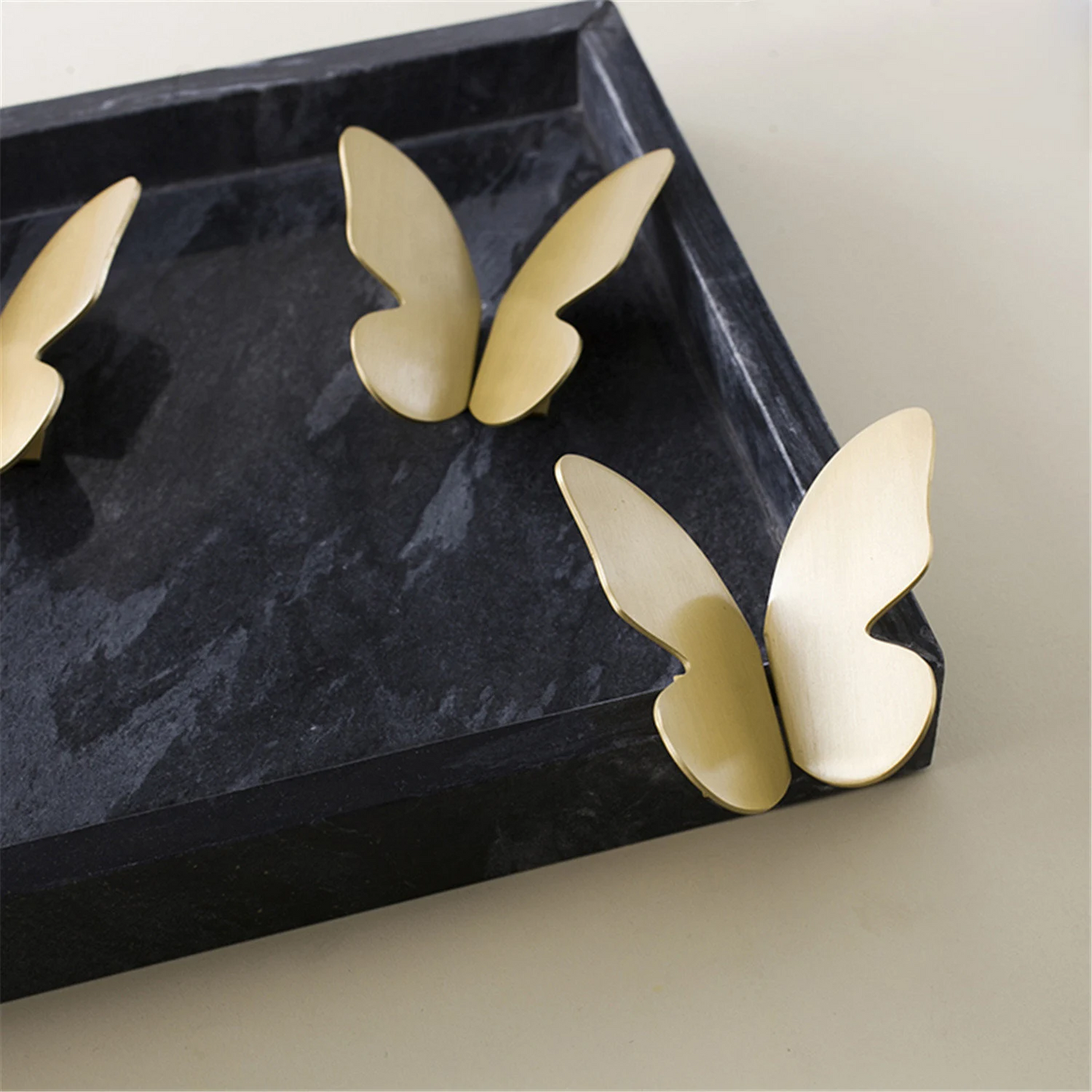 Brass Drawer Pulls Butterfly Drawer Handles Cupboard Kitchen Cabinet Dresser Knob Hardware Gold