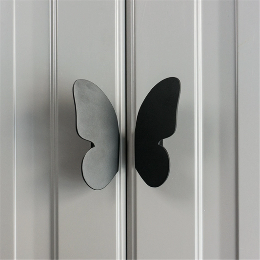 Brass Drawer Pulls Butterfly Drawer Handles Cupboard Kitchen Cabinet Dresser Knob Hardware Gold