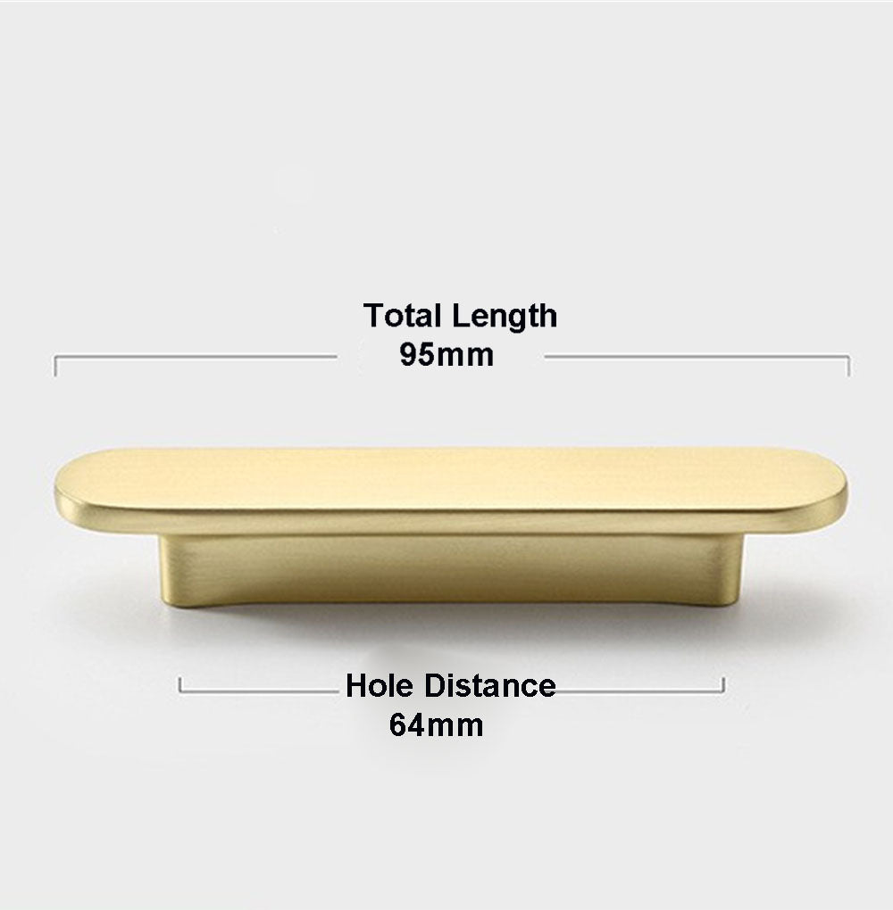 Zinc Alloy Drawer Pulls Modern Curved Arch Drawer Handles Cupboard Kitchen Cabinet Wardrobe Door Long Pull