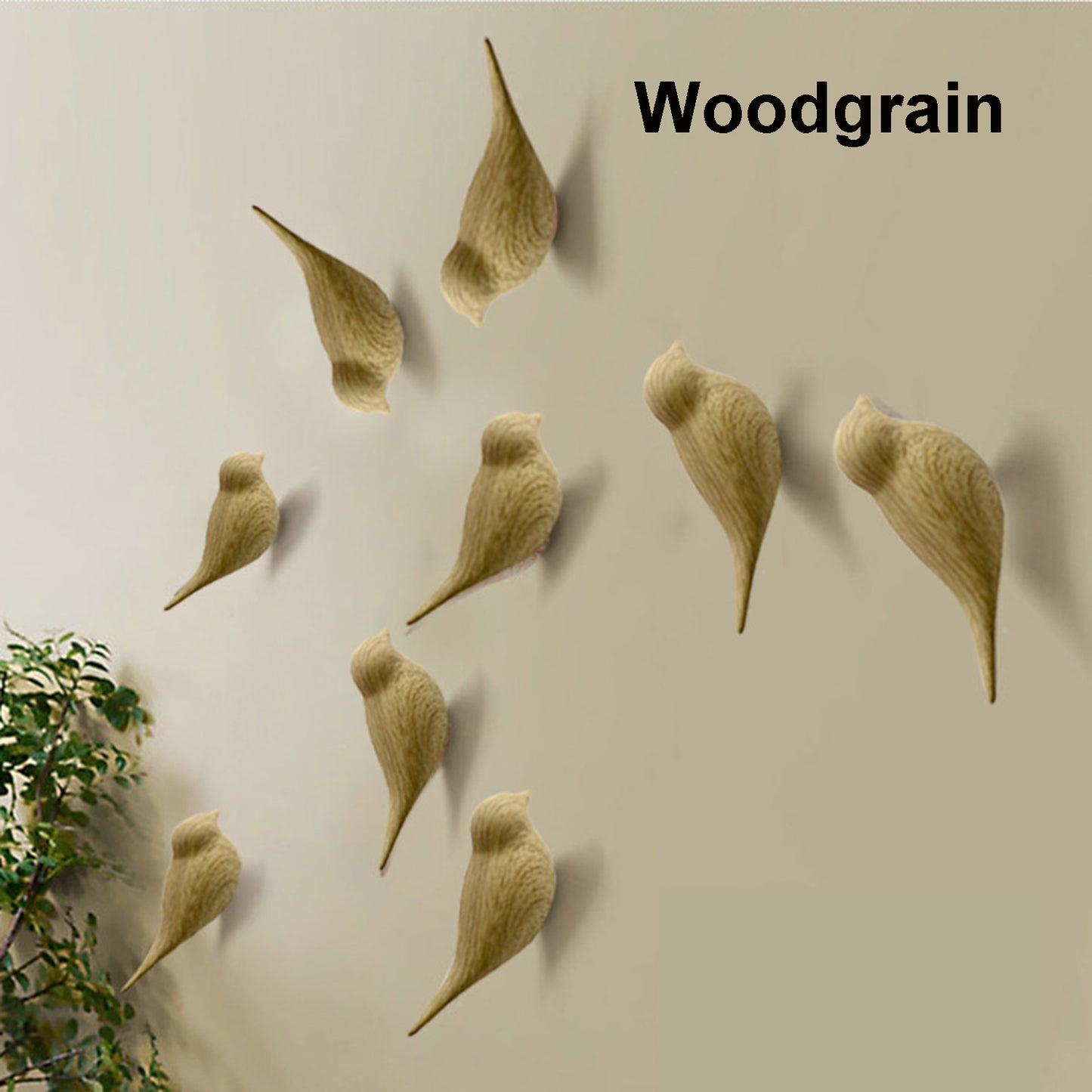 Bird Hooks Coat Wall Hook Wall-mounted Coat Hangers Racks Hooks Bathroom Towel Scarves Keys Hook Clothes-Hook