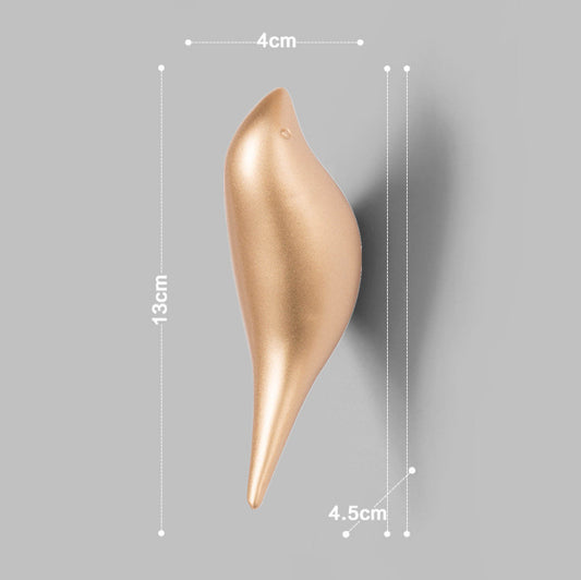 Bird Hooks Coat Wall Hook Wall-mounted Coat Hangers Racks Hooks Bathroom Towel Scarves Hook Clothes-Hook Resin