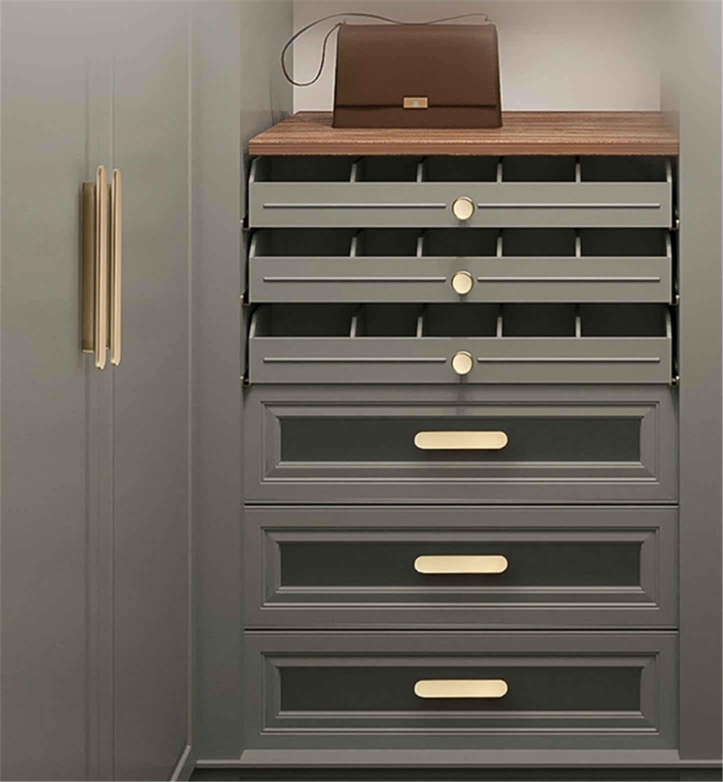 Zinc Alloy Drawer Pulls Modern Curved Arch Drawer Handles Cupboard Kitchen Cabinet Wardrobe Door Long Pull