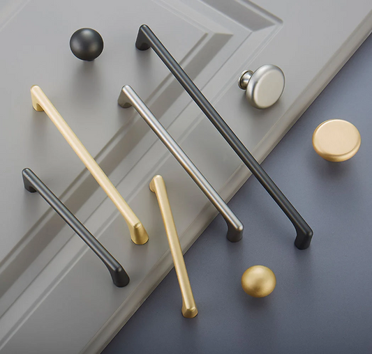 Solid Drawer Pulls Modern Knobs Bar Drawer Handles Cupboard Cabinet wardrobe Dresser Long Pull Hardware Handle Zinc Alloy