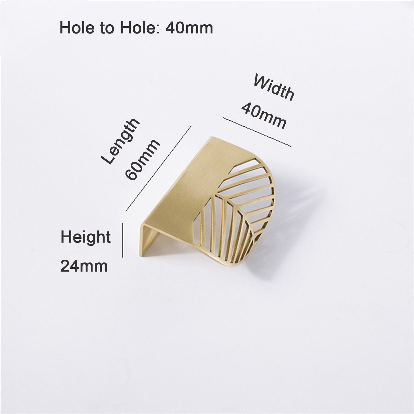 Brass Drawer Pulls Gold Hollow Leaves Drawer Handles Cupboard Kitchen Cabinet Dresser Knob Hardware Modern Home Decor