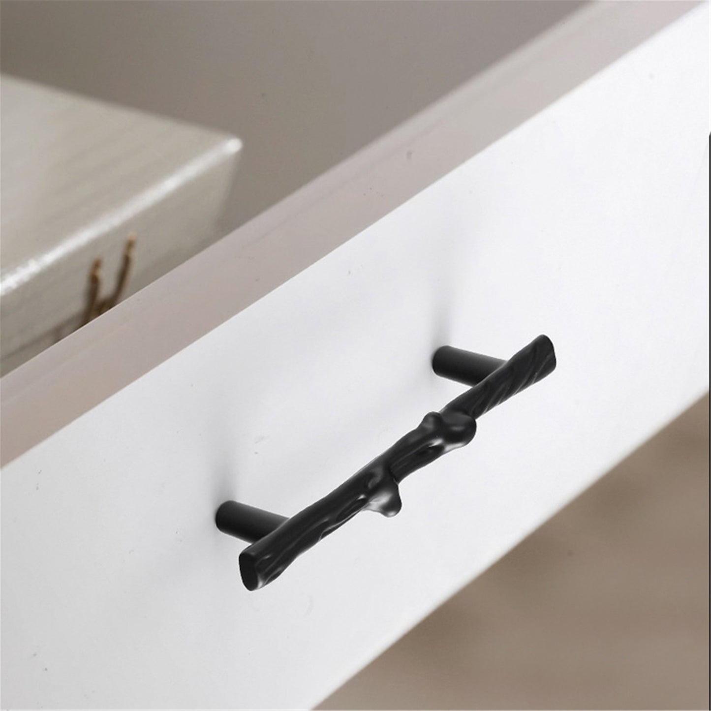 Drawer Pulls Modern T Knobs Bar Door Handles Cupboard Kitchen Cabinet Dresser Long Pull Hardware Gold Silver Black Bronze