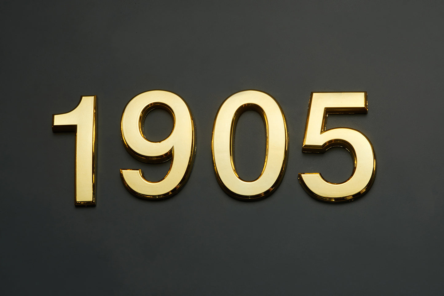 Self-adhesive Resin House Numbers Gold Symbols Alphabet for Address Door Mailbox Decor Modern House Numbers Resin 70*48*8mm