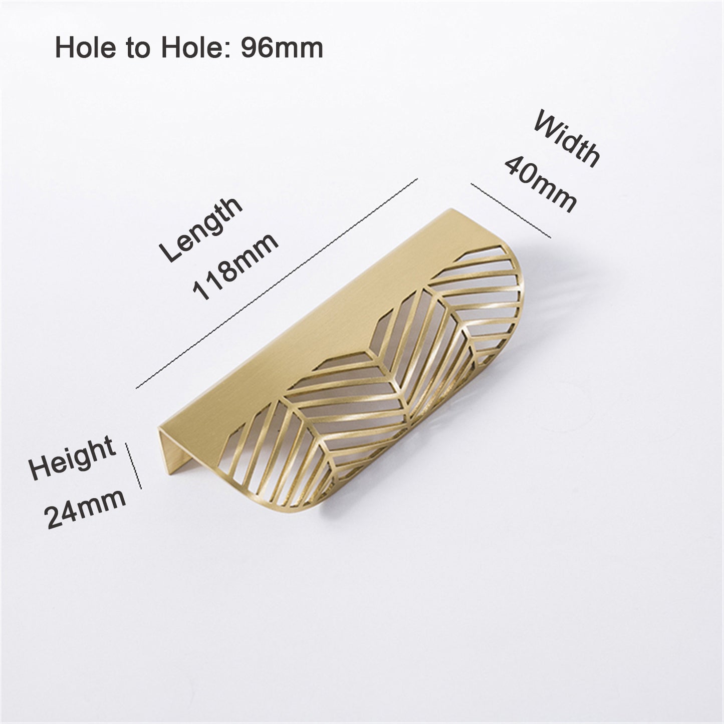 Brass Drawer Pulls Gold Hollow Leaves Drawer Handles Cupboard Kitchen Cabinet Dresser Knob Hardware Modern Home Decor