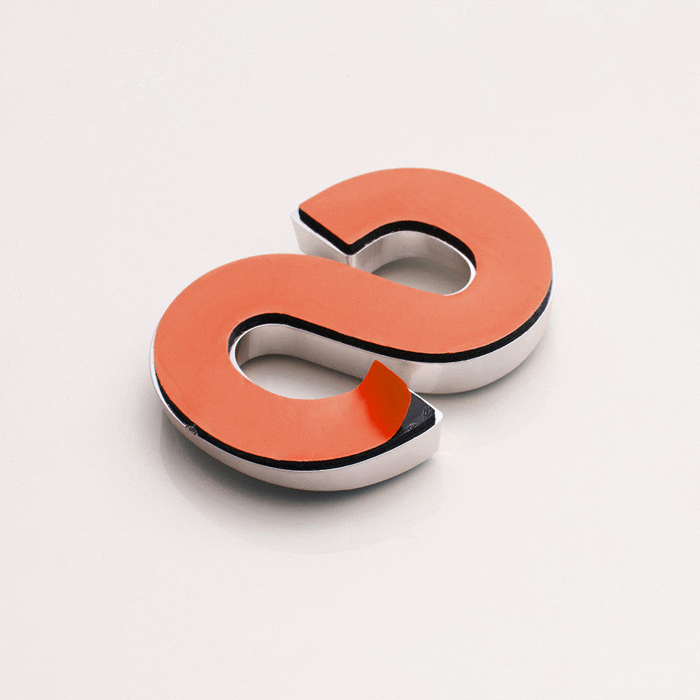 Self-adhesive House Numbers Symbols Alphabet for Address Door Mailbox Decor Modern House Numbers