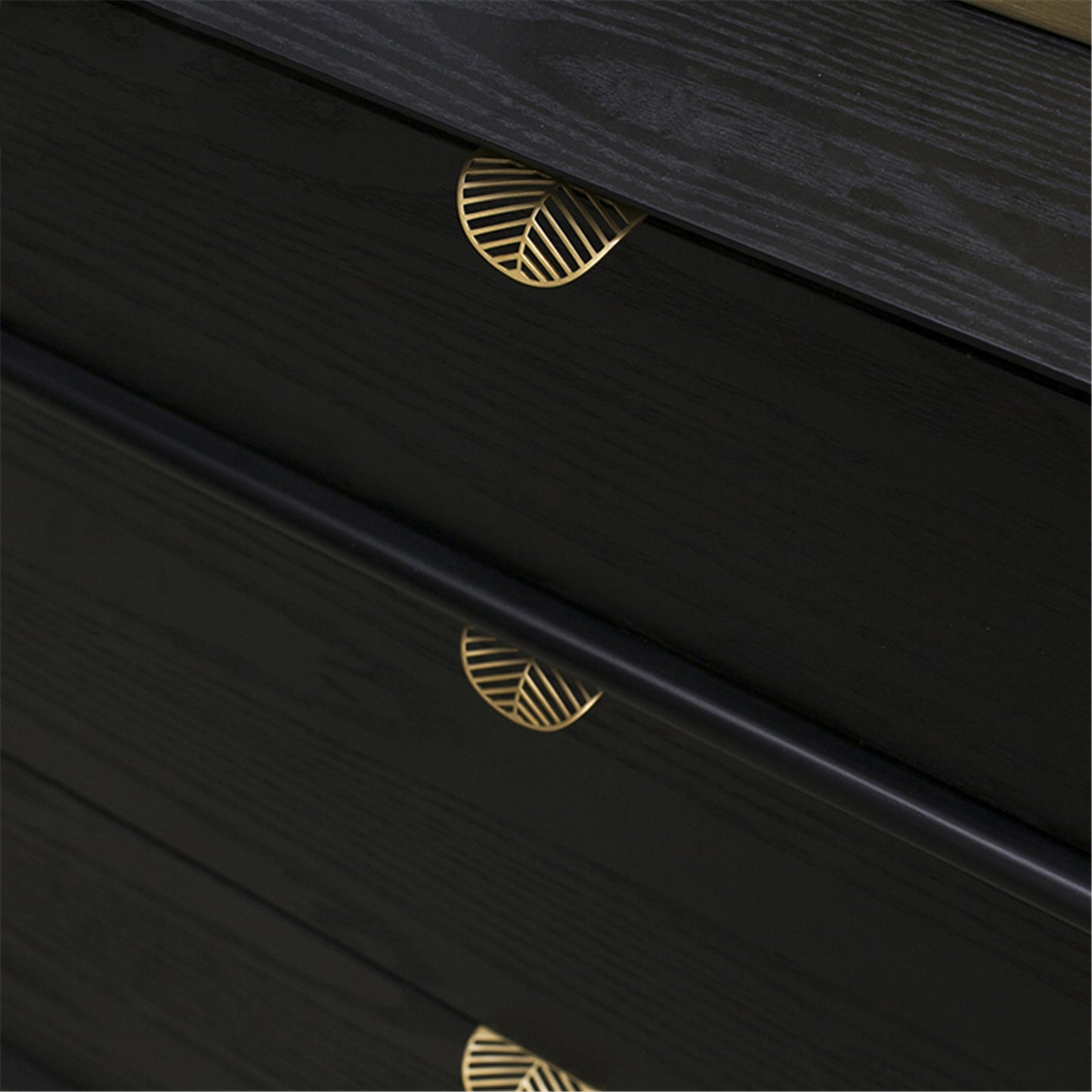 Brass Drawer Pulls Gold Hollow Leaves Drawer Handles Cupboard Kitchen Cabinet Dresser Knob Hardware Modern Home Decor