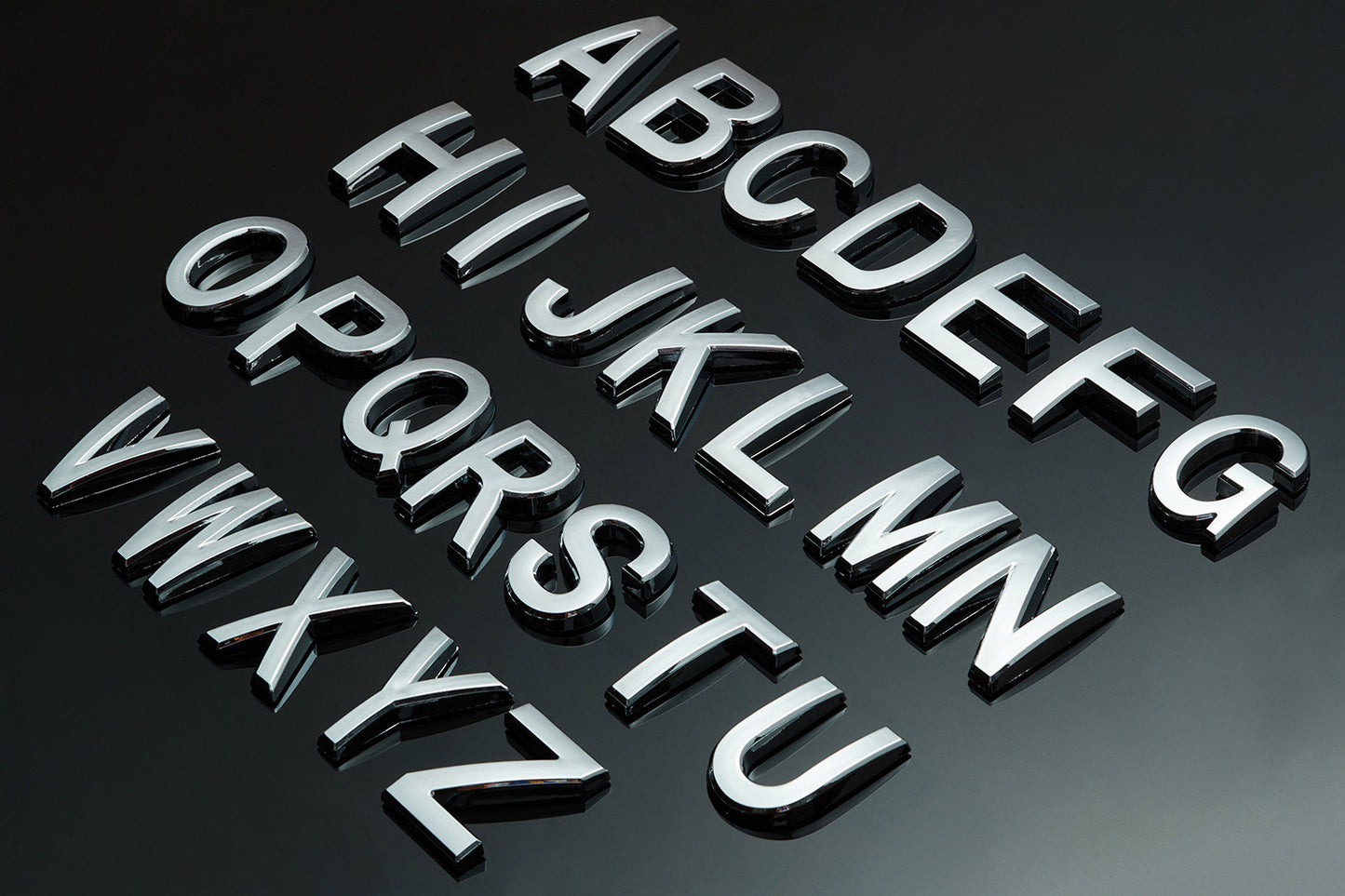 Self-adhesive House Numbers Symbols Alphabet for Address Door Mailbox Decor Modern House Numbers