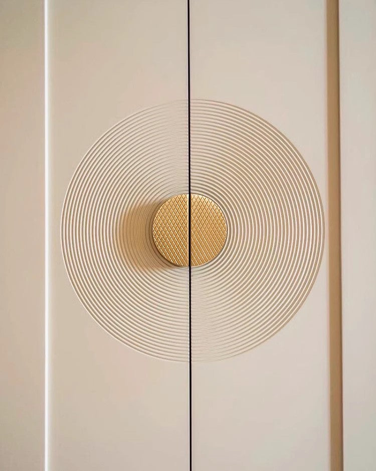 Semicircle Brass Drawer Pulls Door Handles Wardrobe Cupboard Bookcase Kitchen Cabinet Dresser Gold Pulls Modern Home Decor