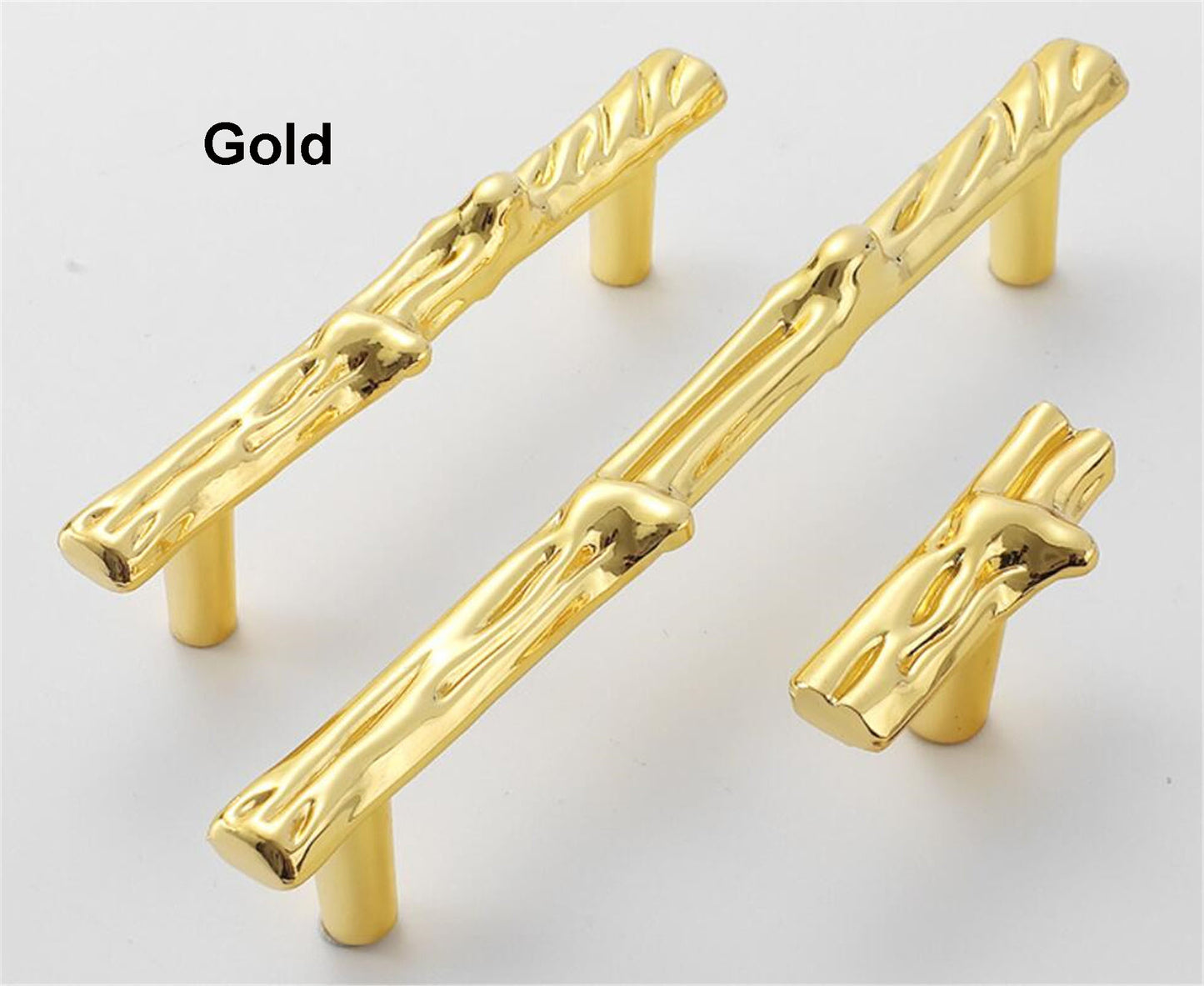 Drawer Pulls Modern T Knobs Bar Door Handles Cupboard Kitchen Cabinet Dresser Long Pull Hardware Gold Silver Black Bronze