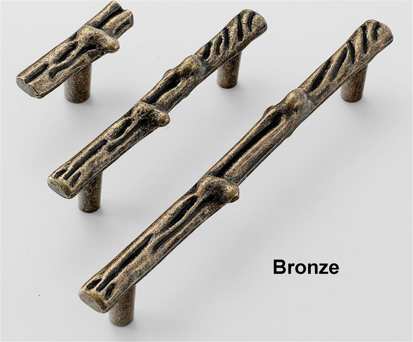 Drawer Pulls Modern T Knobs Bar Door Handles Cupboard Kitchen Cabinet Dresser Long Pull Hardware Gold Silver Black Bronze