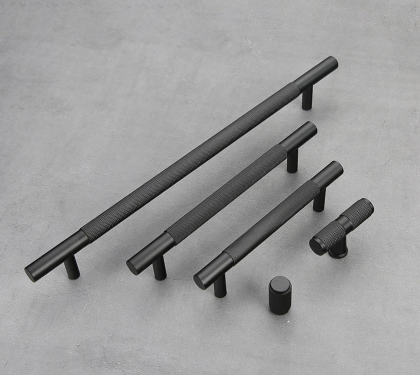 Solid Brass Drawer Pulls Modern T Knobs Bar Drawer Handles Cupboard Kitchen Cabinet Dresser Long Pull Hardware Gold Black Bronze