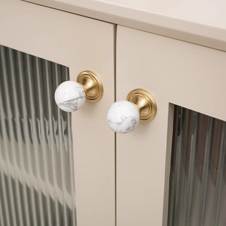 Brass Drawer Pulls Crystal Door Handles Cupboard Kitchen Cabinet Dresser Wardrobe Door Long Pull