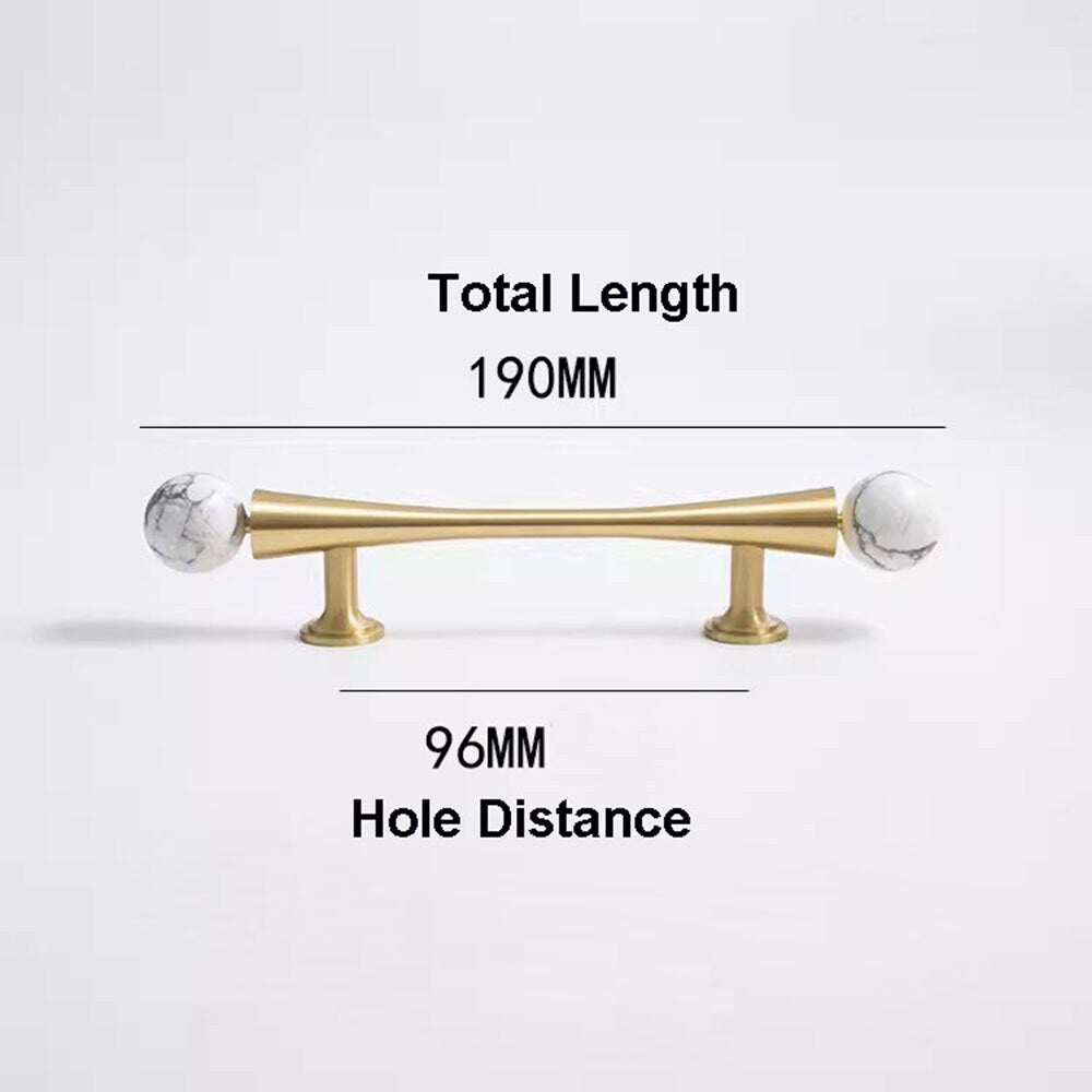 Brass Drawer Pulls Crystal Door Handles Cupboard Kitchen Cabinet Dresser Wardrobe Door Long Pull