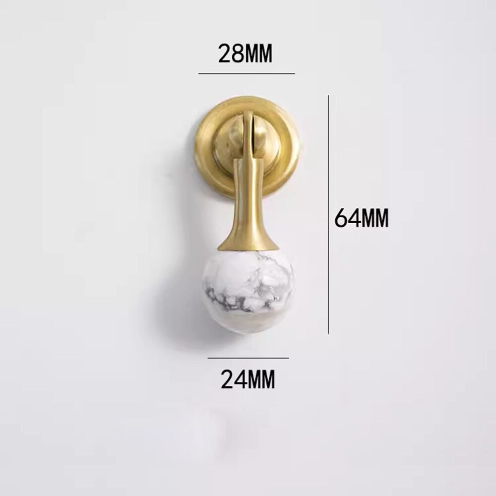 Brass Drawer Pulls Crystal Door Handles Cupboard Kitchen Cabinet Dresser Wardrobe Door Long Pull