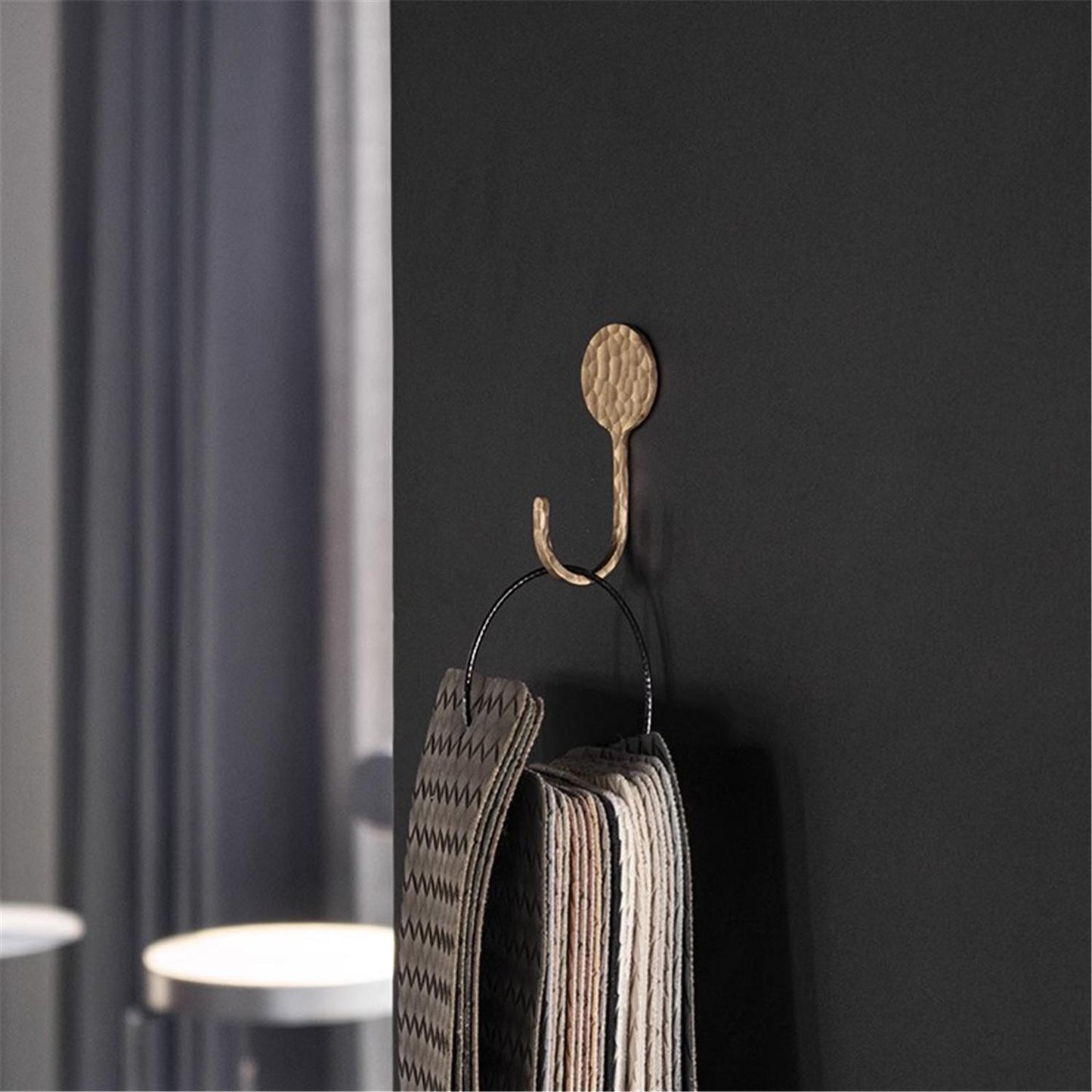 Brass Hooks Coat Keys Wall Hook Wall-mounted Coat Hangers Racks Hooks Bathroom Scarves Hook Hardware